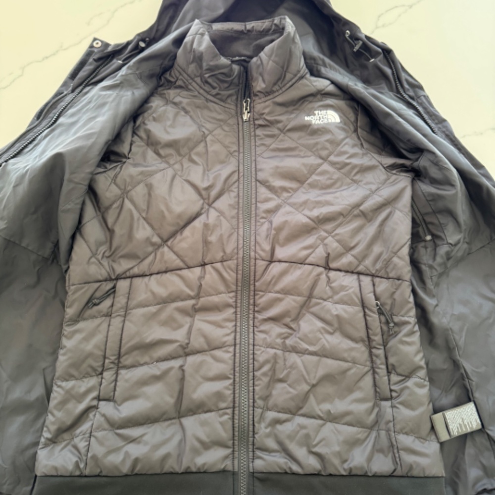 Northface Triclimate Jacket Black Womens Size Small,Preowned - Picture 7 of 14